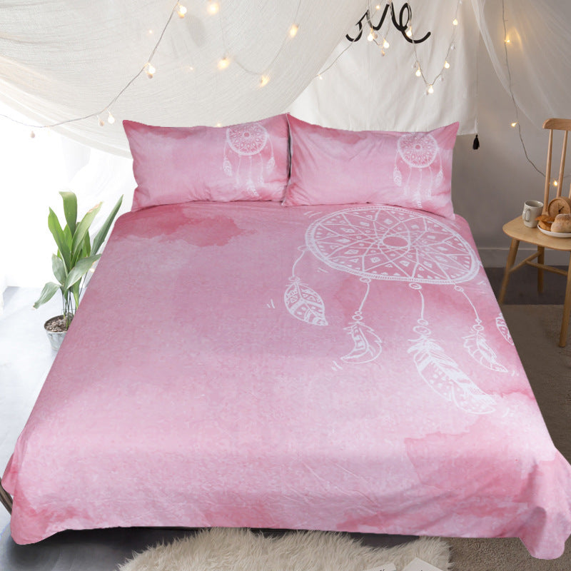 Pink dream catcher home textile four-piece set EX-STOCK Canada 