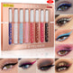 Cakaila liquid eyeliner set with application examples on eyes