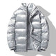 Men's Winter Fashion Printed Zip button Thick Rain Puffer Jacket - EX-STOCK Canada