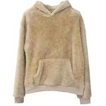 Men Winter New Double-sided Velvet Fleece Pocket Hoodie Sweatshirt Pullover - EX-STOCK CANADA