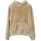 Men Winter New Double-sided Velvet Fleece Pocket Hoodie Sweatshirt Pullover - EX-STOCK CANADA