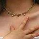 Round Zircon Pendant Cuban Link Chain Necklace - EX-STOCK CANADA