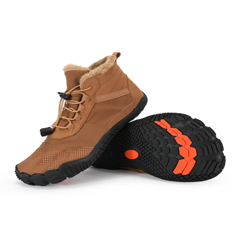 Waterproof fleece-lined winter hiking boots – product view 4