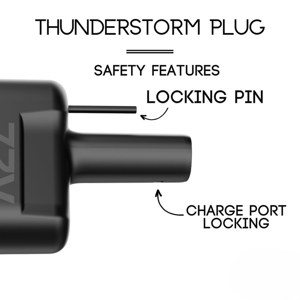 Chargeur CCS1 pour véhicule NACS | DC | Compatible avec les véhicules Tesla et les véhicules NACS | Certifié UL2252/CSA-C22.2 | La prise Thunderstorm 