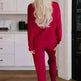 Women's Christmas sweatsuit Sequins Long Sleeve Pants Two-piece Set Fashion Casual Set - EX-STOCK CANADA
