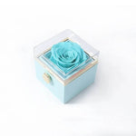 Fashion Acrylic Rotating Valentine Rose Jewelry gift Box - EX-STOCK Canada