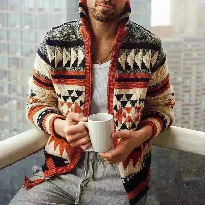 Men's Autumn And Winter Zippered Cardigan Jacket - EX-STOCK CANADA
