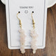 Handmade DIY Natural Crystal Stone Beaded Earrings - EX-STOCK Canada