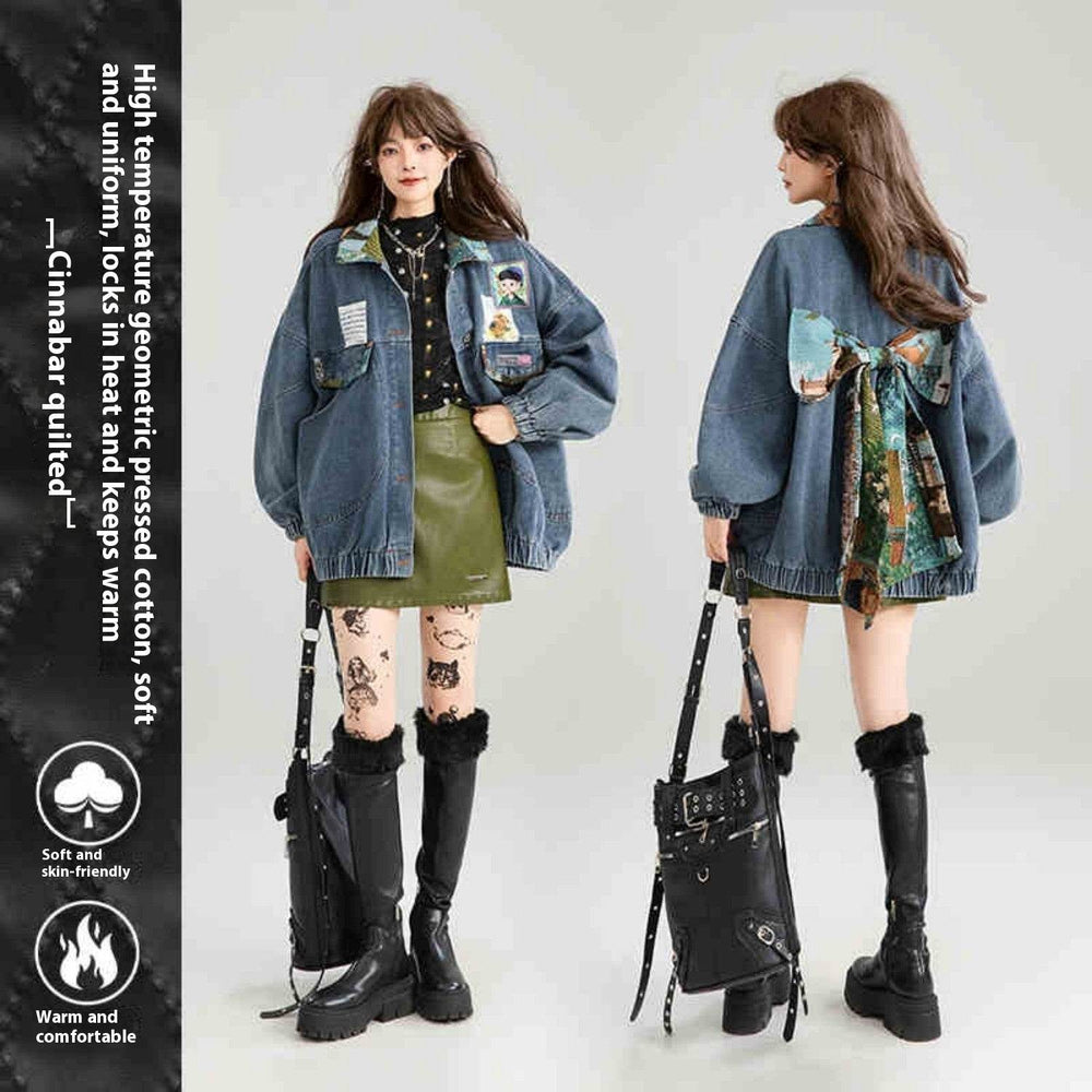 Artistic Denim Jacket For Women EX-STOCK Canada 
