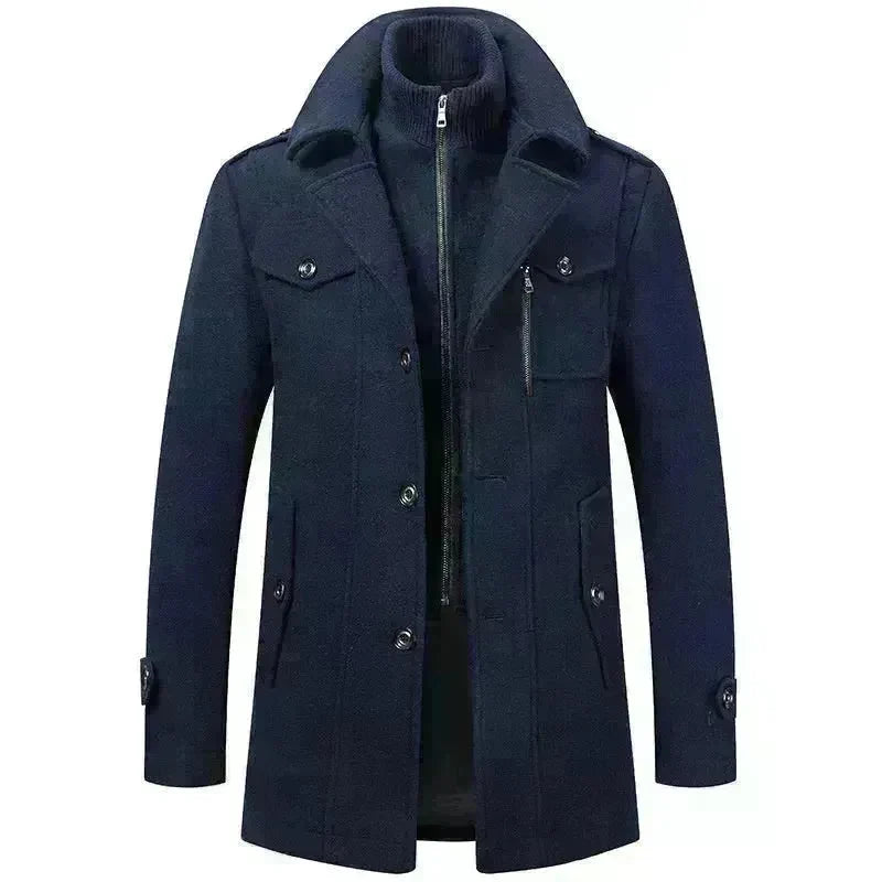 Cold-resistant Plus Cotton Woolen Men's Jacket - EX-STOCK CANADA