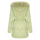 Autumn Winter Fur Collar cotton padded long winter jacket for women - EX-STOCK Canada