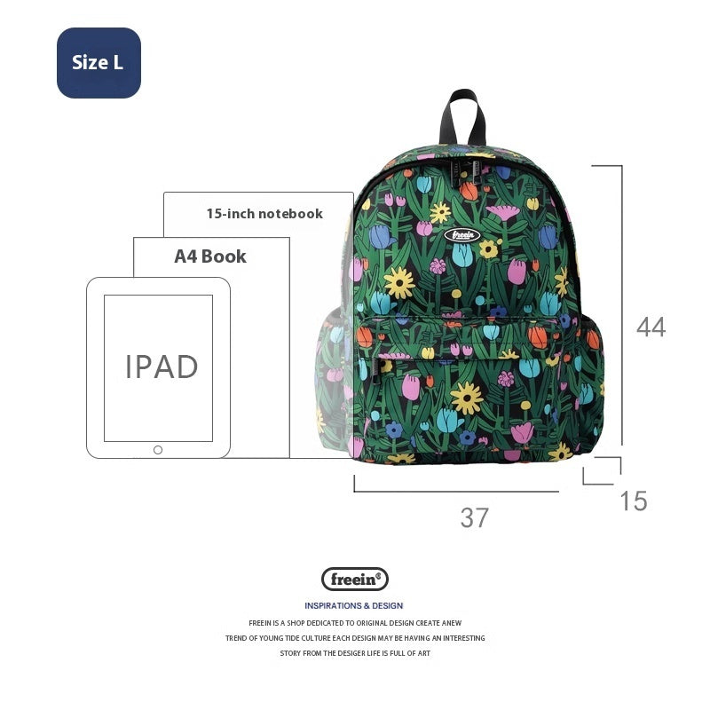 Original Niche Printed Backpack For Women EX-STOCK