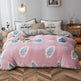 Plush Thick Snowflake Duvet Cover Single Piece Flannel EX-STOCK Canada 