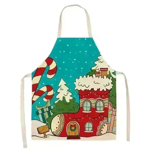 Personalized Christmas Aprons gifts idea for chefs bakers - EX-STOCK CANADA