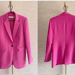 Ladies Fashion Blazer Women Pant suit - EX-STOCK Canada