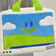Large Capacity Nylon Handbag – Computer Pattern Spliced Tote Bag for Women