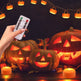 4 Pack Halloween LED Pumpkin Lights Battery Operated Halloween Decoration Lights With 2 Light Modes 4 Timer Setting Remorte Control For Party Pumpkin Decor - EX-STOCK Canada
