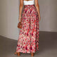 Printed Comfortable Casual High Waist Wide-leg Floral Palazzo Trousers women - EX-STOCK Canada