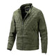 Men's Lightweight Cotton Clothes Casual Stand Collar Jacket Fashion - EX-STOCK CANADA
