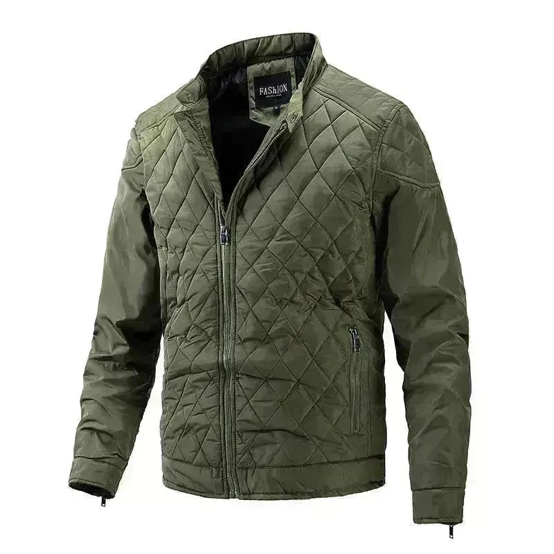 Men's Lightweight Cotton Clothes Casual Stand Collar Jacket Fashion - EX-STOCK CANADA