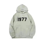Men's Three-dimensional Alphabet Plus Velvet Hoodie Pullover sweatshirt - EX-STOCK CANADA