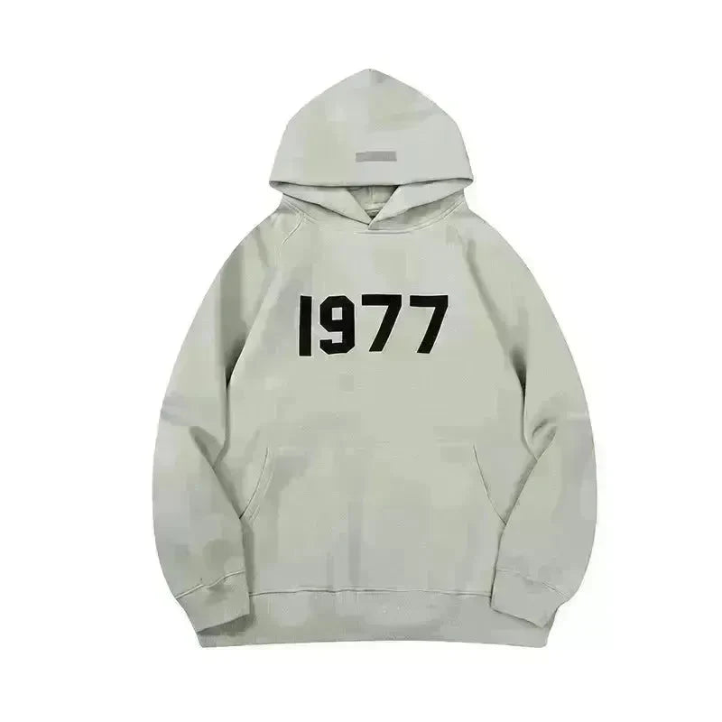 Men's Three-dimensional Alphabet Plus Velvet Hoodie Pullover sweatshirt - EX-STOCK CANADA