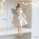 Christmas Decoration High-grade Flannel Ankle-tied Girl Angel Small Pendant EX-STOCK Canada 