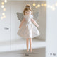 Christmas Decoration High-grade Flannel Ankle-tied Girl Angel Small Pendant EX-STOCK Canada 