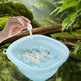 Solid-color Portable Foldable Silicone Ice Basin For The Face 