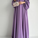 Middle East Muslim Women's Wear Plain Clothing Robe - EX-STOCK Canada