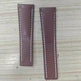 22mm 24mm Black Brown Blue Bamboo Grain Cowhide Watch Strap - EX-STOCK Canada