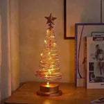 Spiral LED Light Christmas Tree Decoration Night Light Ornaments - EX-STOCK CANADA
