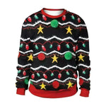Men And Women Digital Printing Christmas Round Neck Sweater Tops - EX-STOCK CANADA