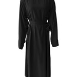 Plus Size Lace Up Muslim Women's Dress - EX-STOCK Canada