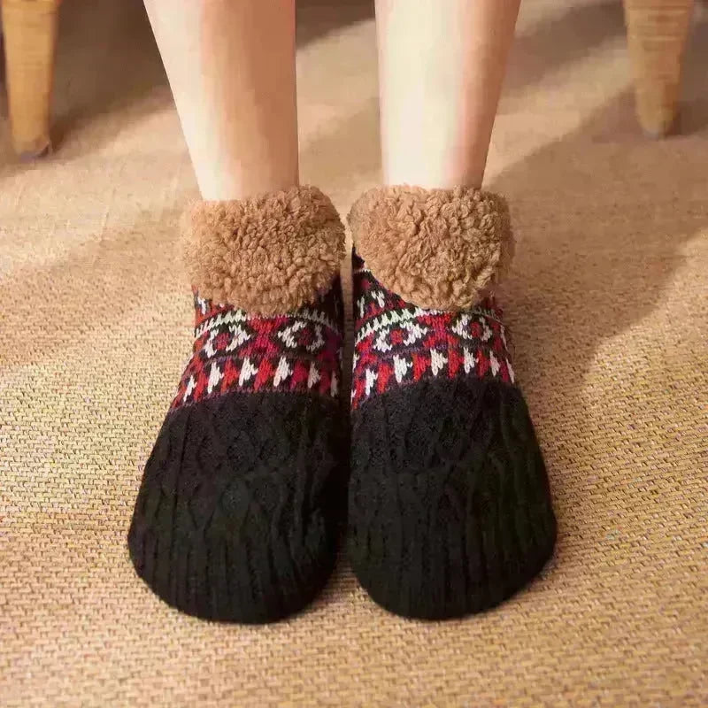 Indoor Home Floor Socks Fall And Winter Warm Non-slip Carpet Socks For Men And Women - EX-STOCK CANADA