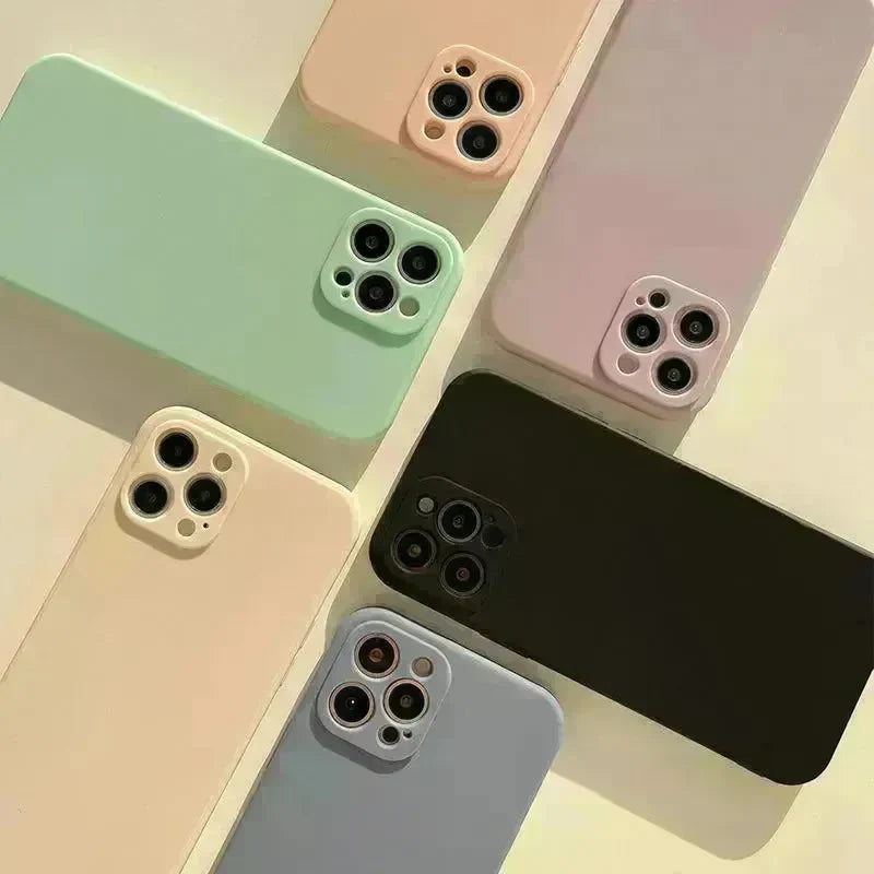 Original Liquid Silicone Frosted Phone Case - EX-STOCK CANADA