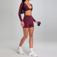 European And American High-intensity Sports Suit Outdoor Running Nude Feel Workout Clothes Slimming High Waist - EX-STOCK CANADA