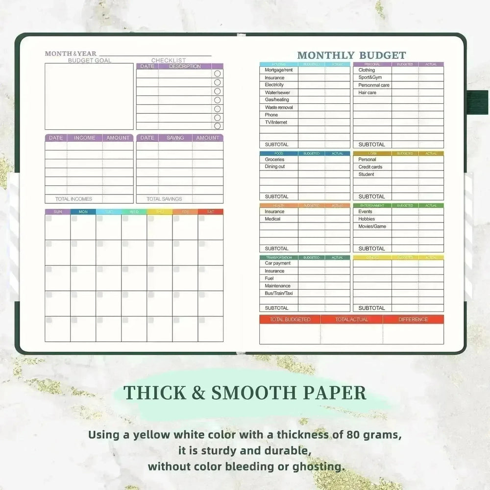 Amazon A May Plan Cash Budget Planner Week Plan English Foreign Trade Notebook - EX-STOCK CANADA
