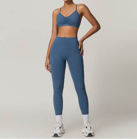 2pcs Yoga Outfit set Sport Fitness Workout Gym wear for women - EX-STOCK Canada