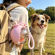 Portable Pet Water Bottle 545ml – Collapsible Silicone Travel Bottle for Dogs & Cats