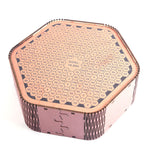 Wooden Coin Bank with Digital Scale – Modern Piggy Bank (White & Light Brown)