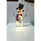 Christmas Scene Decoration With LED Lights Christmas Snowman Ornaments - EX-STOCK CANADA