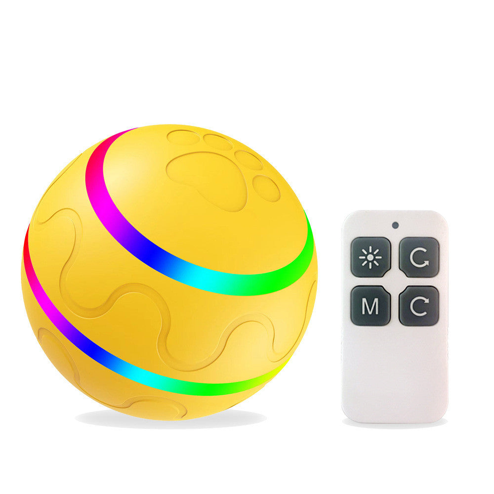 Pet New Cat Wicked Ball Toy Intelligent Ball USB Cat Toys Self Rotating Ball Automatic Rotation Ball EX-STOCK Canada 