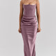 Women’s Strapless Maxi Dress – Backless Slim-Fit Evening Gown