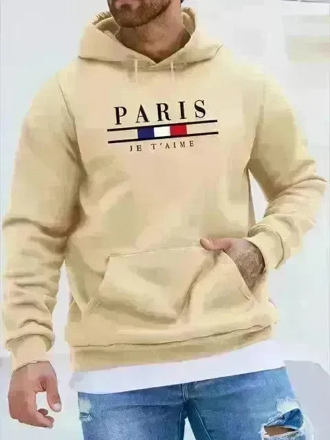 Casual Autumn And Winter Thick Cashmere sweatshirt Hoodie Pullover for men - EX-STOCK CANADA