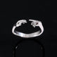 Opening Adjustable Two-hand Rings Fashion Personality Ring For Valentine's Day Jewelry - EX-STOCK Canada