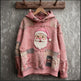 Christmas Pocket Hoodie Loose Pullover Digital Print Sweatshirt EX-STOCK Canada 