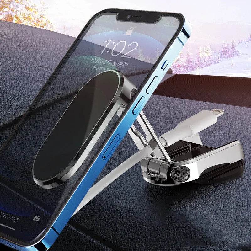 Creative Polygonal Positioning Car Folding Mount - EX-STOCK Canada