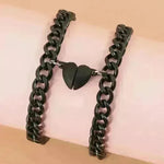 Magnetic Couple Bracelet Suit Cuban Link Chain - EX-STOCK CANADA