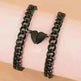 Magnetic Couple Bracelet Suit Cuban Link Chain - EX-STOCK CANADA